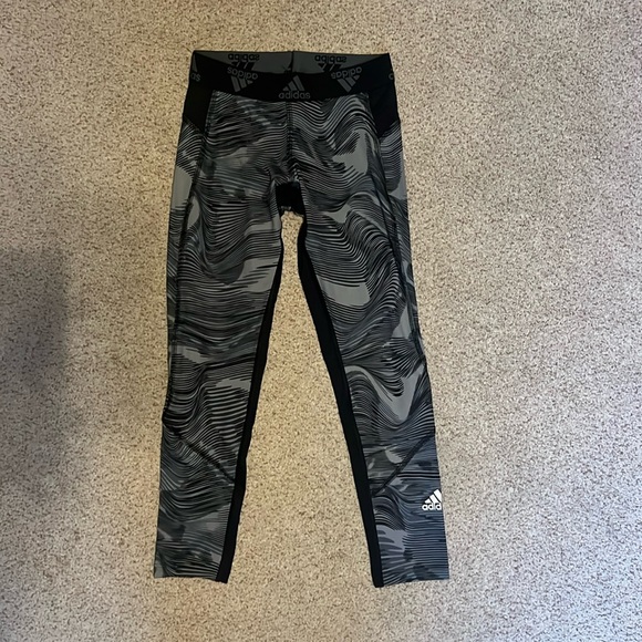 Adidas Techfit Compression Tights - Picture 1 of 4